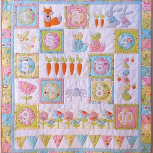 Count on Me Applique Quilt Pattern