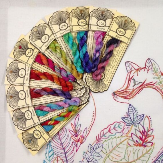 Cottage Garden Threads - 1606 Butterfly Stranded Cottage Garden Threads - 1606 Butterfly Stranded