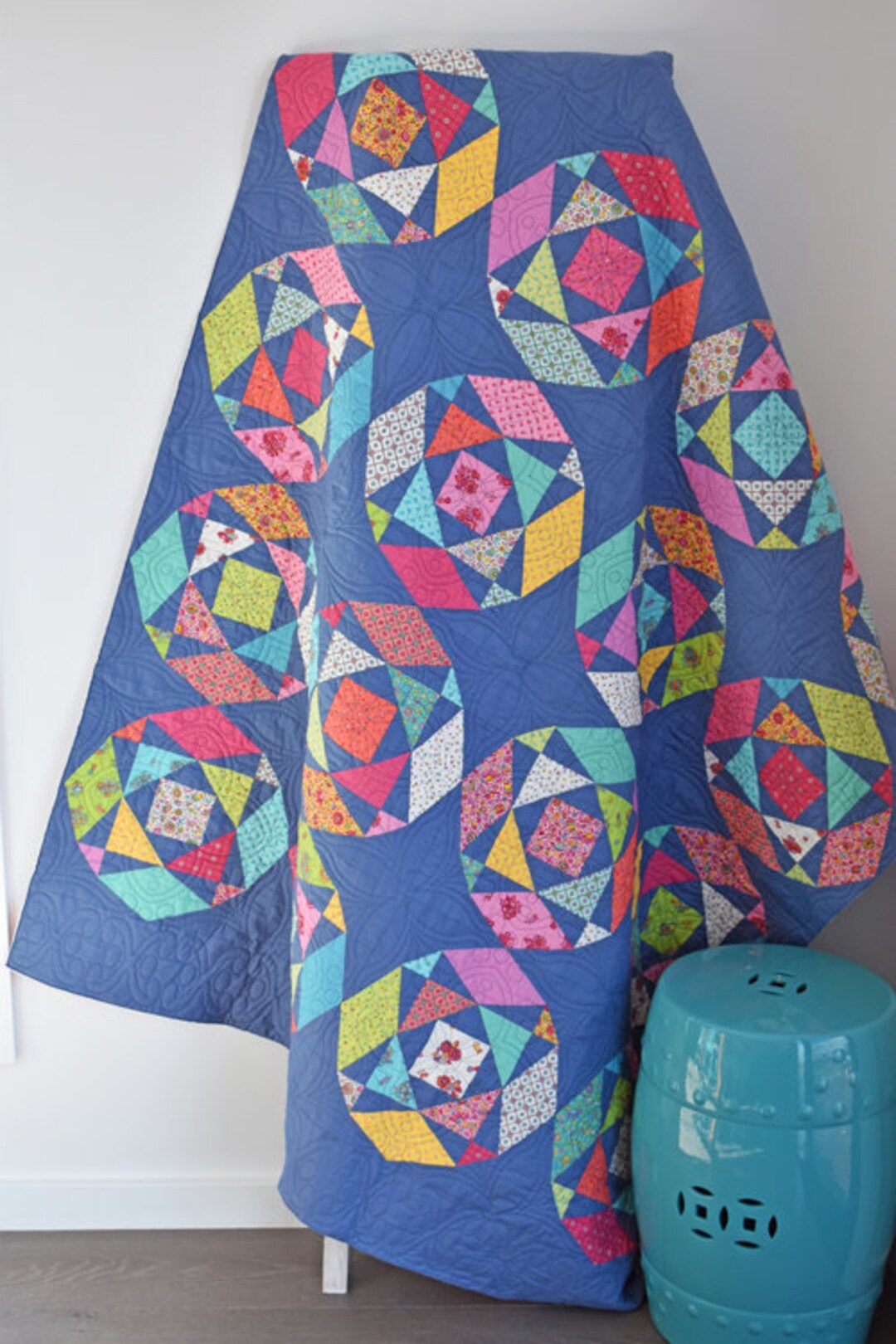 Kaleidoscope Quilt Pattern and Templates Etsy