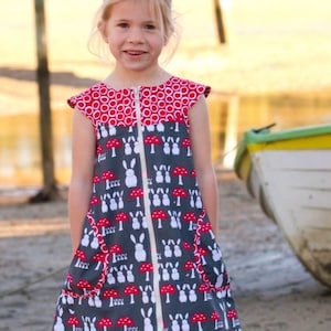 Zip-It Girls Dress Pattern