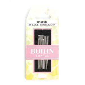 Agujas De Coser Pony (16 Unidades) - Acabado Mate Anti Reflejos, Ideales Para Bordar