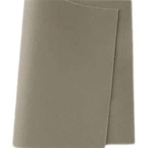 Grey - 100% Pure Wool Felt