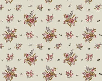 Jardin de Printemps by L'uccello's Kim Hurley - ARIELLE 1 - Fat Quarter (0.25m)