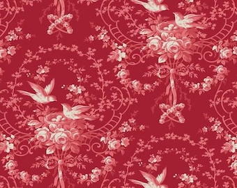 Jardin de Printemps by L'uccello's Kim Hurley - GISELLE 2 - Fat Quarter (0.25m)