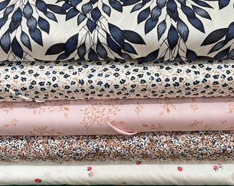 Haven by Amy Sinibaldi - Fat Quarter Bundle of 5 Fabrics.