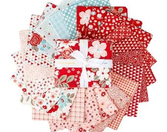 You and Me by Sandy Gervais for Riley Blake Fabrics - 21 pieces - Bundle