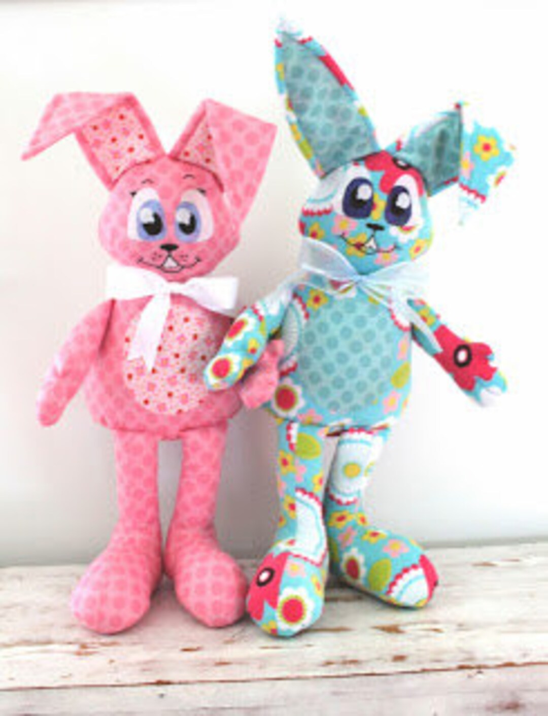 Rupet and Piper Rabbit Buddies Pattern - Etsy