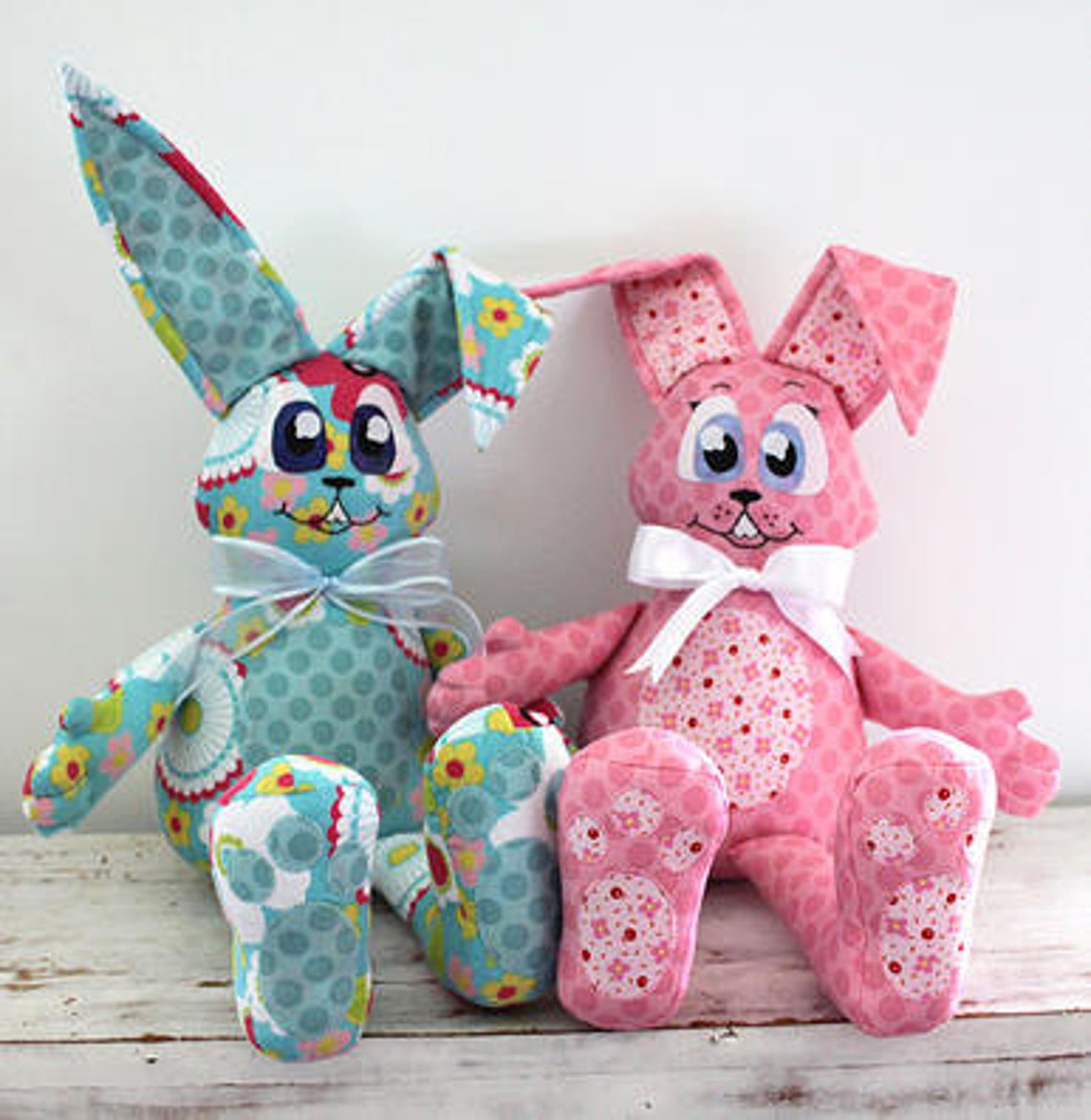 Rupet and Piper Rabbit Buddies Pattern - Etsy