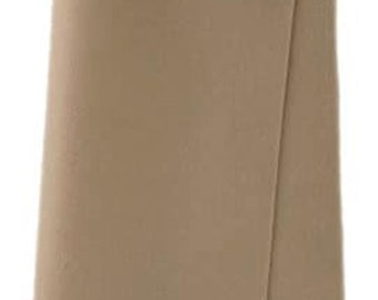 Beige - Fieltro 100% pura lana virgen