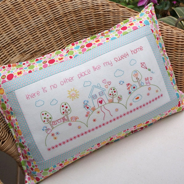 My Sweet Home Pattern (Includes pre-printed linen)