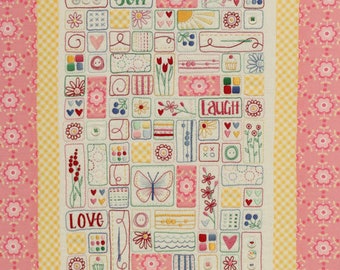 Sew Laugh Love Stitchery Kit