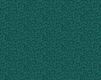 Tarrytown Tiny Vines in Teal by Michelle Yeo - Fat Quarter (.25m)