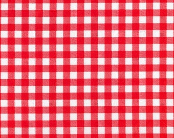 Sevenberry Japan Petite Basic Check en rouge - Fat Quarter (.25m)