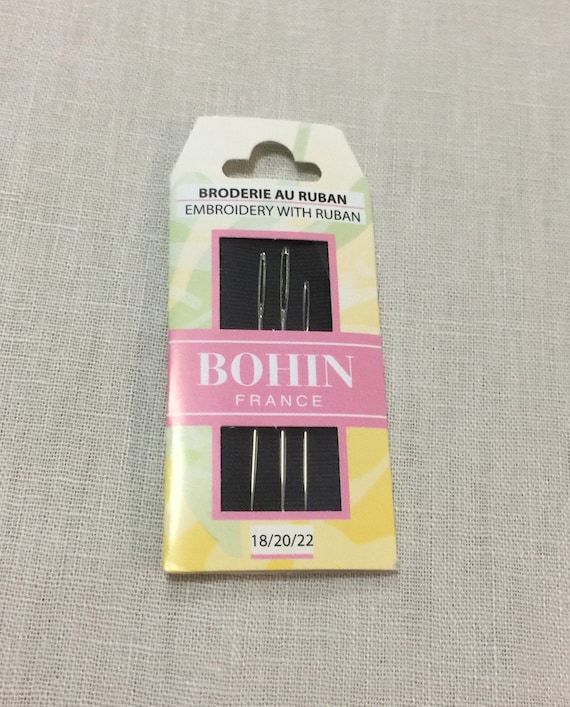 Bohin Broder Crewel Embroidery Needles Large Eye , Embroidery Needles