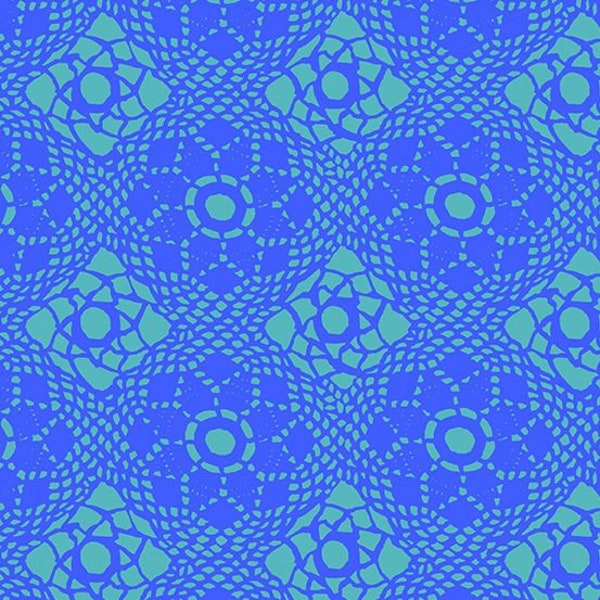 Sun Print 2021 By Alison Glass - Crochet in Lake - Fat Quarter (0.25m)