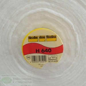 Pellon H640 Vilene Volume Fleece Fusible - Medium - Iron-on - 1 m