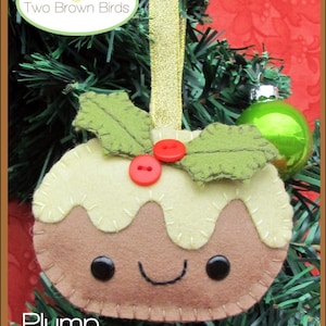 Plump Plum Pudding Creative Card