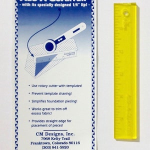 Add-A-Quarter PLUS - 6&quot; Ruler