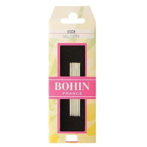 Bohin Milliners/Strånålar - Storlek 7