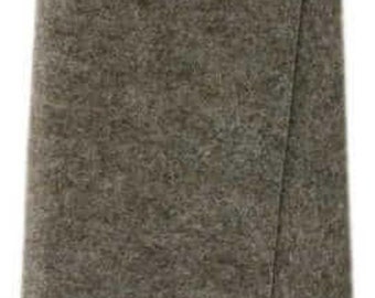 Dark Grey - BioFelt Natural Colour 100 % Wool Felt