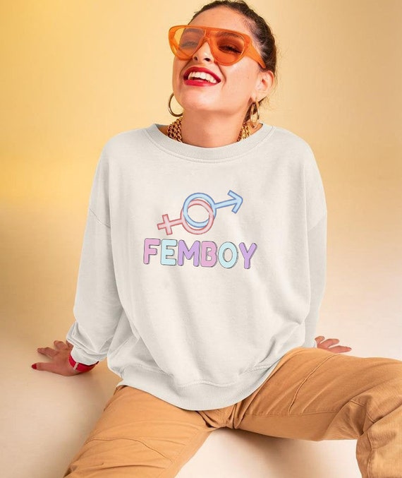 Femboy Shirt, Long-Sleeve, Gay Pride Clothing, Gift for him, Gift for her, Swearshirt