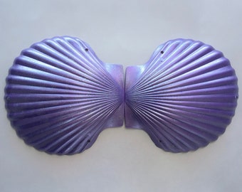 Custom Mermaid Seashell Bra any color MADE TO ORDER