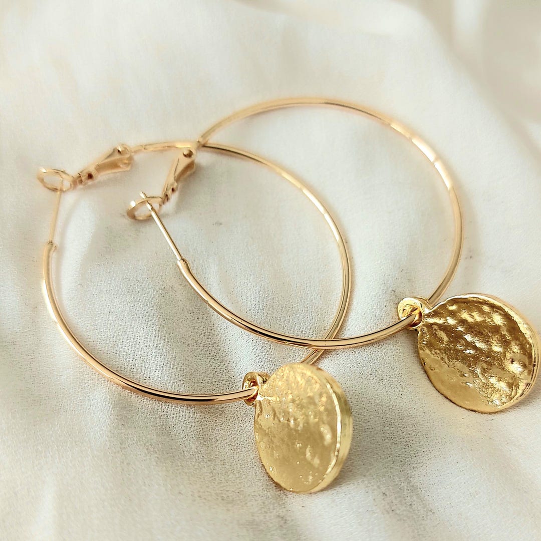 Dervivea Orecchini A Cerchio D'oro Boho Orecchini A Cerchio Doppio Orecchini A Cerchio Aperto Orecchini A Goccia Grandi Orecchini A Cerchio Vuoto
