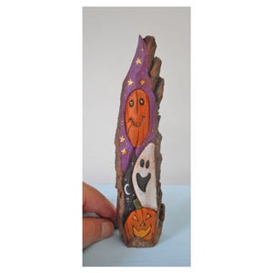 Halloween Decoration Woodcarving