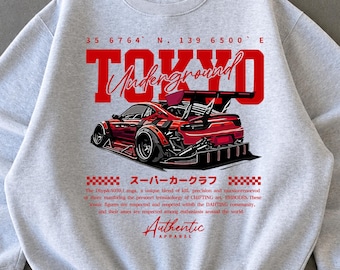 Tokyo Underground Streetwear PNG, Urban Hip Hop Graphic, Digital Download