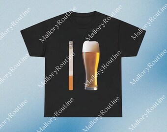 Colazione con sigaretta e birra PNG, Sublimazione di scherzo combinato per colazione con sigaretta e birra, Download digitale di meme divertente combinato, Sigaretta PNG
