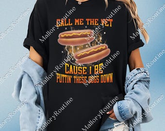 Chiamatemi veterinario perché sto sopprimendo questi cani, Sublimazione, Divertente gioco di parole sul cibo PNG, Meme hotdog vintage, Meme divertente bootleg download digitale