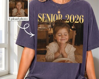 Custom Senior 2026 Gold Graduation PNG, School Sublimation Design, Digital Download