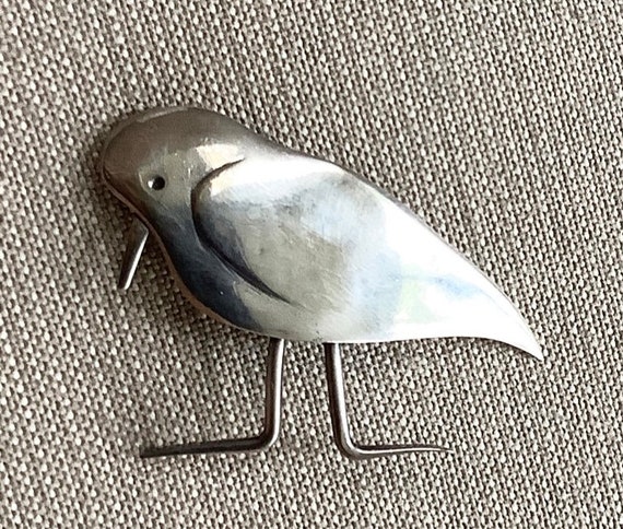 Frances Holmes Boothby Modernist Bird Brooch RARE - image 3