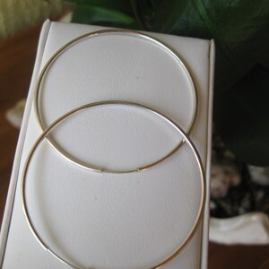 Sterling Silver Endless Hoop Earrings