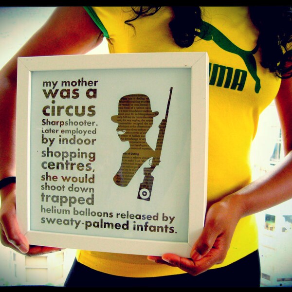 mother was a circus sharpshooter