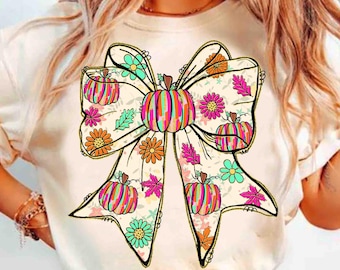 Floral Fall Pumpkin Coquette Png, Preppy Pumpkin Bow Png, Glitter Pink Pumpkin Png, Girly Leopard Pumpkin Png, Brushstroke Pumpkin Season