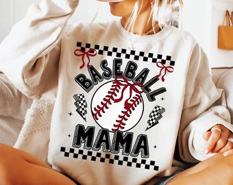 Retro baseball Mama Png Checkered, baseball Mama Png, baseball Coquette Bow Png, baseball Bow Png, Retro baseball Mama Png Sublimation