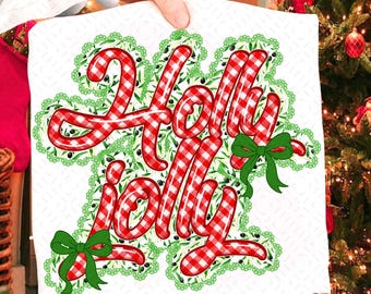 Preppy holly jolly png, Lace Christmas Png, colorful brushstroke christmas coquette, holly jolly doodles png, christmas png, Grandmillennial