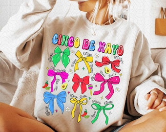 Cinco De Mayo Coquette Bow Png, Margarita Tacos Png, Mexican Party, Nacho Average Fiesta, Mexican Festival 2025 Png, Mexican Hat Png