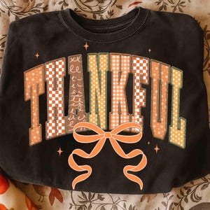 Coquette Thankful Embroidery png, Retro Fall png, Fall png, Fall Coquette png, Fall Pumpkin png, Fall Girly png, Autumn png, Cozy Season