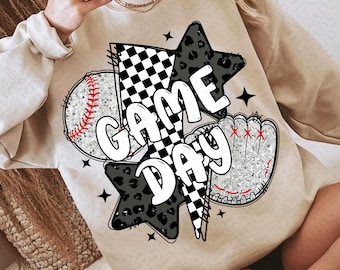 Glitter Baseball Png, Game Day Baseball PNG, Retro Checkered Baseball Png, Baseball Mama Png, Baseball Mom Png, Leopard Baseball Coquette