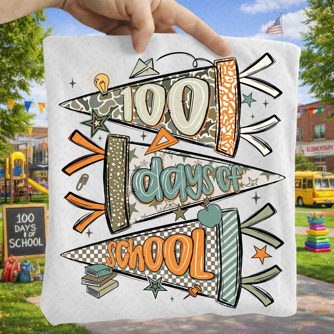 100 Days of School Camo Png, Camo Cap Boy School Shirt Design, Funny ...