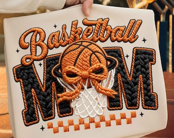 Basketball PNG, faux yarn basketball Mom Png, Crochet basketball PNG, Game day design PNG, Basketball Mama Png, Digital Download