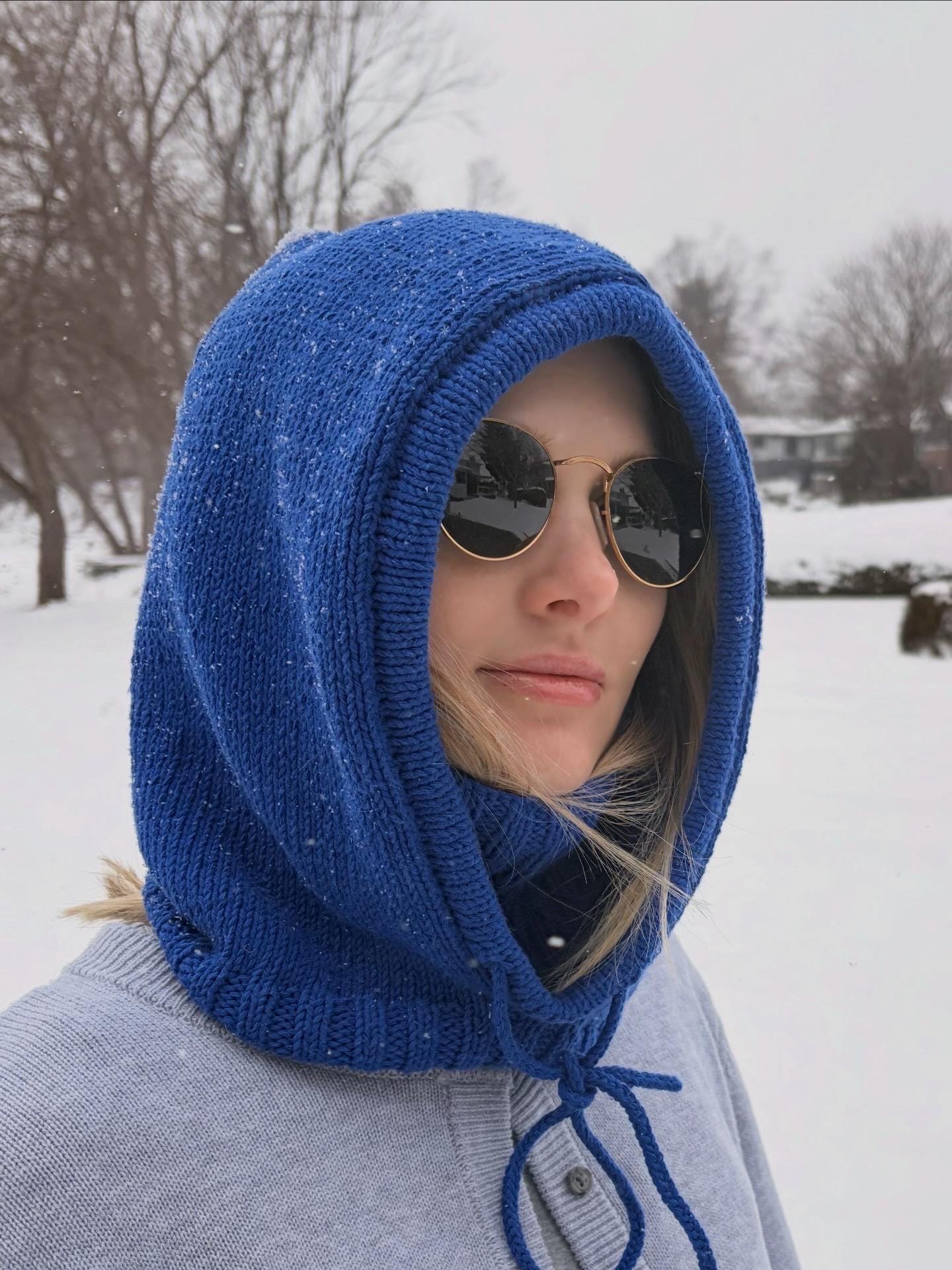 Hand Knitted Hoodie - Etsy display picture 3