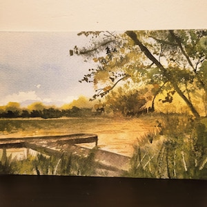 Original watercolor painting (6x9)