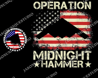 B-2 Spirit Stealth Jet PNG, Operation Midnight Hammer Digital Design, US Air Force Patriotic Graphic, B-2 Bomber SVG, Military Plane Clipart