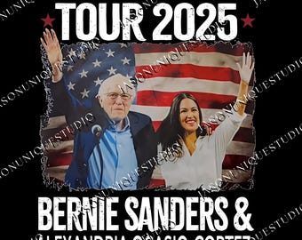 Fighting Oligarchy Tour 2025 png, Bernie Sanders Supporters png, Support Human Rights