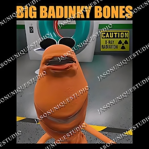Big Badinky Bones Marcus The Worm Meme Png, Im Looking For Jimbo James Digital, Marcus the Worm Funny Meme Digital