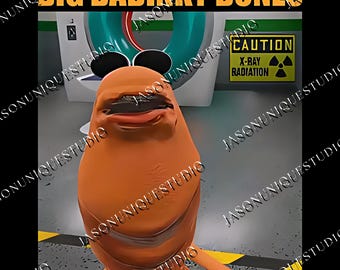 Big Badinky Bones Marcus The Worm Meme Png, Im Looking For Jimbo James Digital, Marcus the Worm Funny Meme Digital