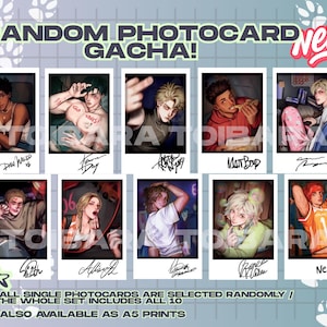 Tarjetas fotográficas de AFTG (Todo por el juego)